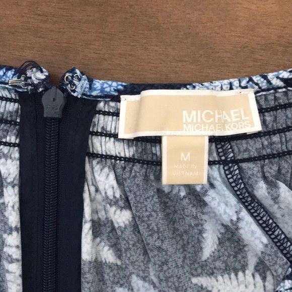 Michael Kors Medium Long Sleeve Blue romper - Picture 7 of 7